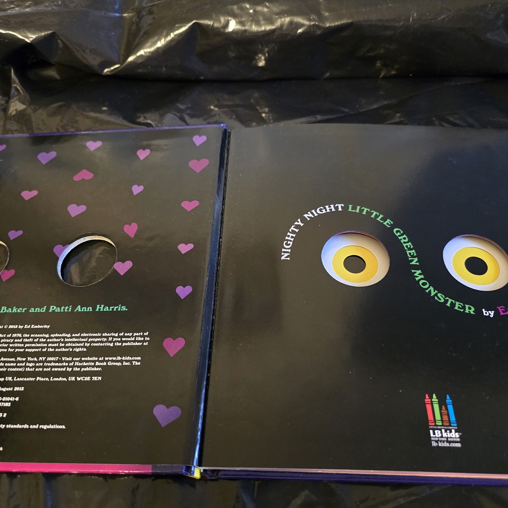 Nighty Night, Little Green Monster Book New Scolastic - Picture 5 of 5